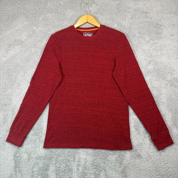 Urban pipeline Men's thermal shirt long sleeve max flex burgundy - Picture 2 of 10